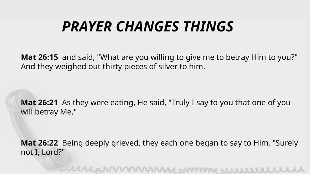 CONVERSATIONS WITH GOD PRAYER CHANGES THINGS 1Th - slide 4 of 11