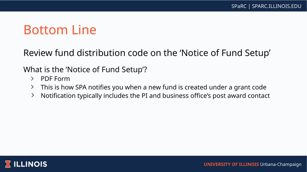 Indirect Cost Rates and Distribution Codes FZMRFND - slide 5 of 6