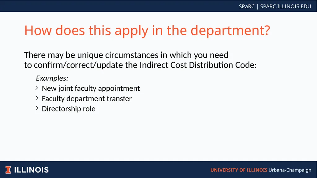 Indirect Cost Rates and Distribution Codes FZMRFND - slide 6 of 6