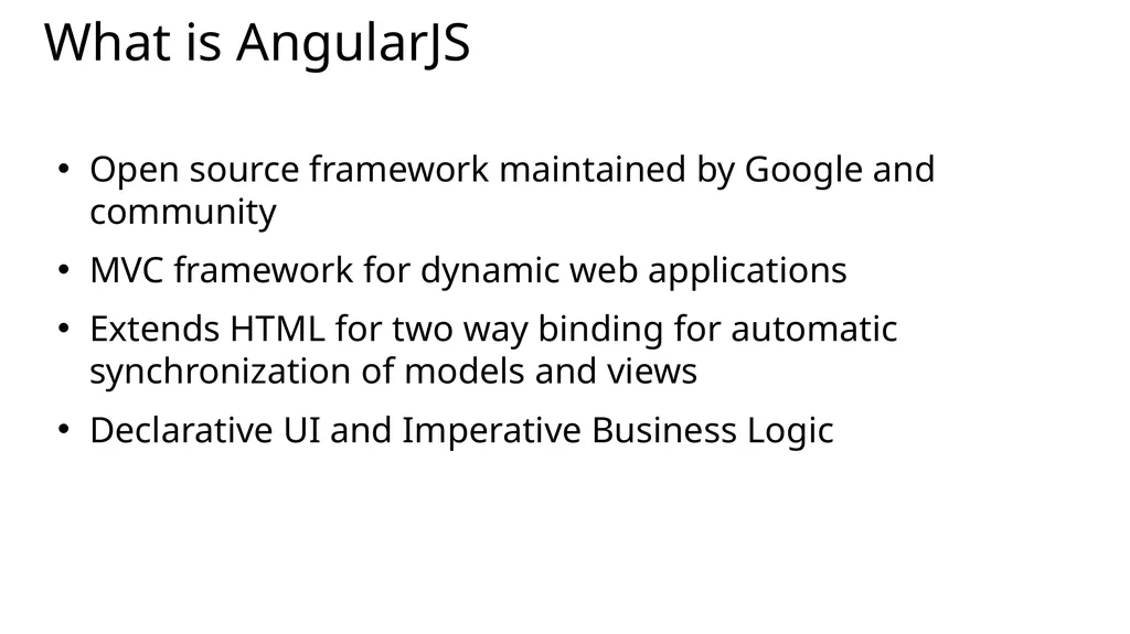 05 | An Introduction to AngularJS Stacey Mulcahy | - slide 4 of 14