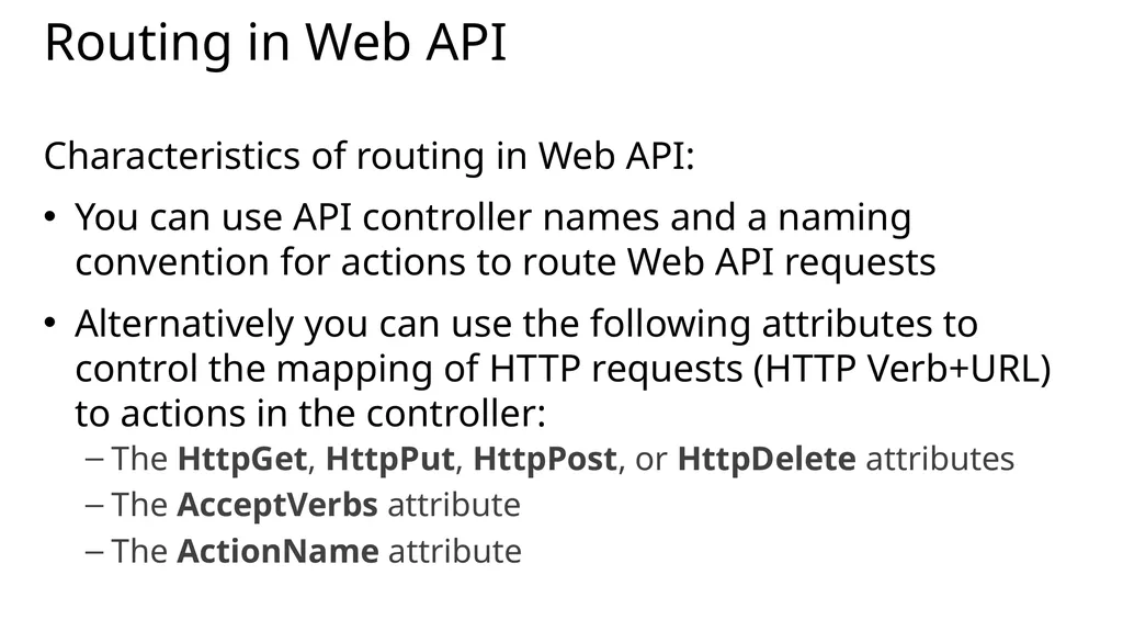 06 | Implementing Web APIs Jon Galloway | Tech - slide 5 of 11