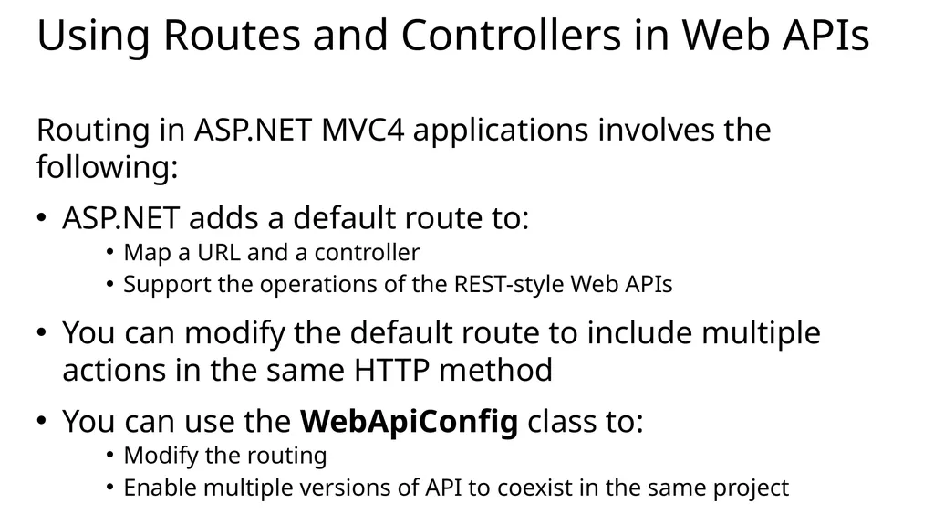 06 | Implementing Web APIs Jon Galloway | Tech - slide 9 of 11