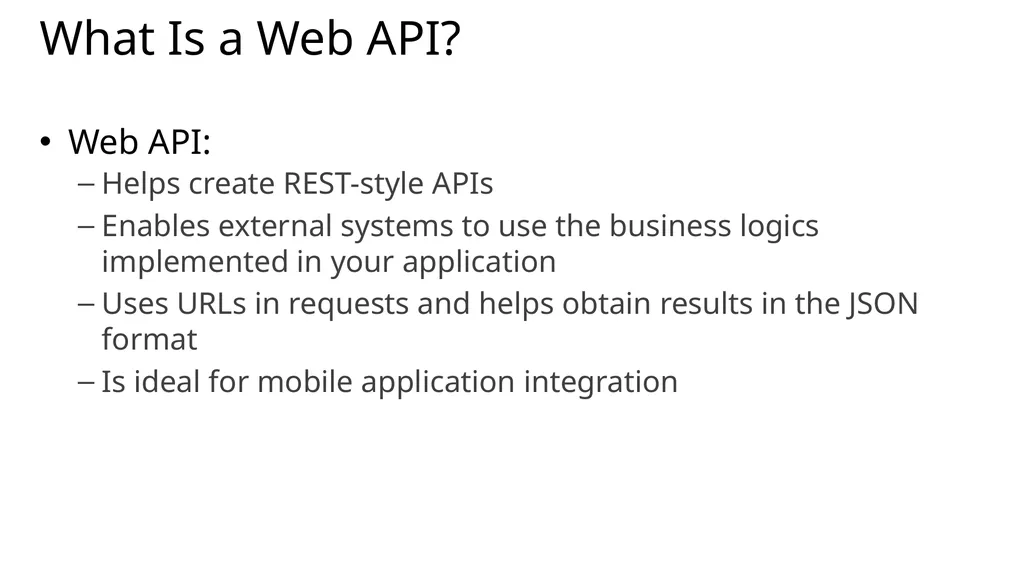 06 | Implementing Web APIs Jon Galloway | Tech - slide 4 of 11