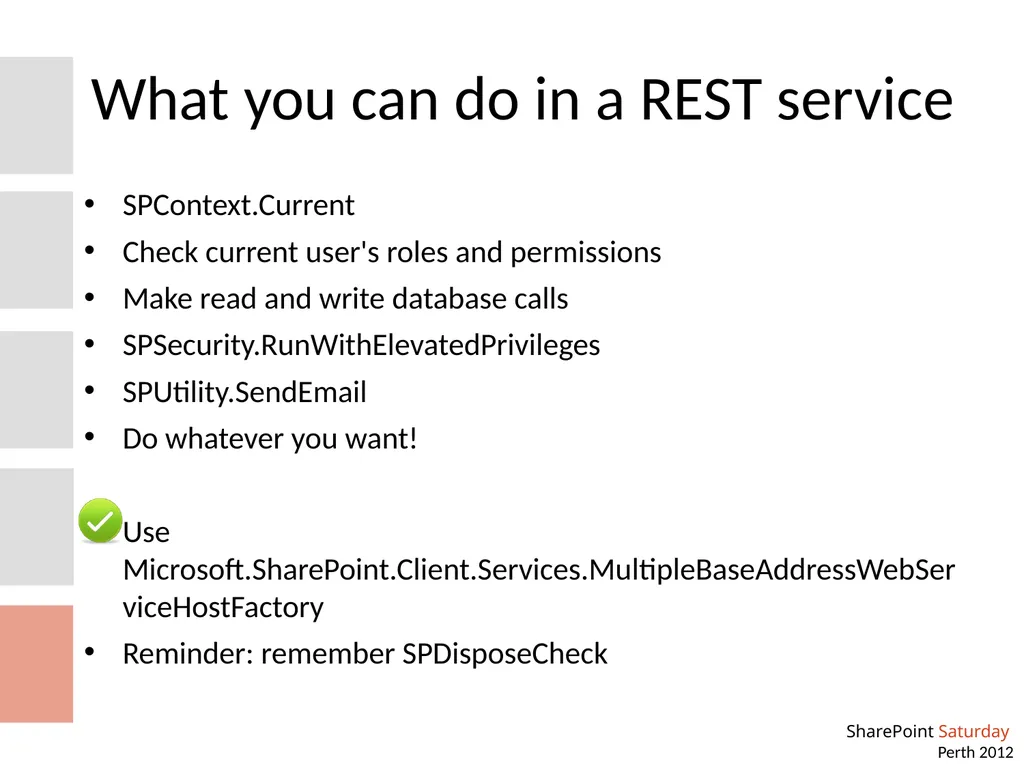 Custom REST services and jQuery AJAX Building your - slide 10 of 20