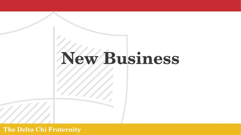 The Delta Chi Fraternity Chapter Meeting October - slide 22 of 24