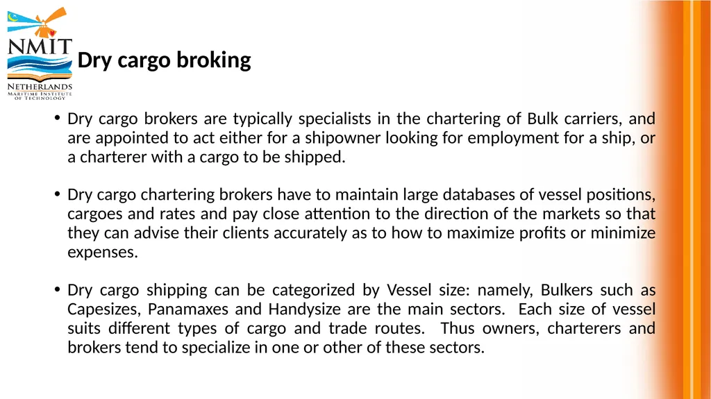 DSM 2315 Shipping and Transport Logistics - slide 16 of 25