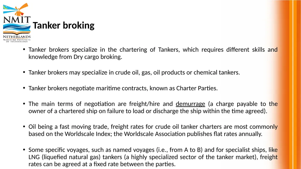 DSM 2315 Shipping and Transport Logistics - slide 18 of 25