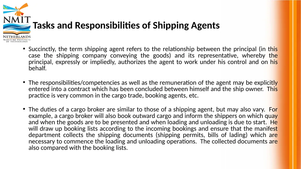DSM 2315 Shipping and Transport Logistics - slide 21 of 25