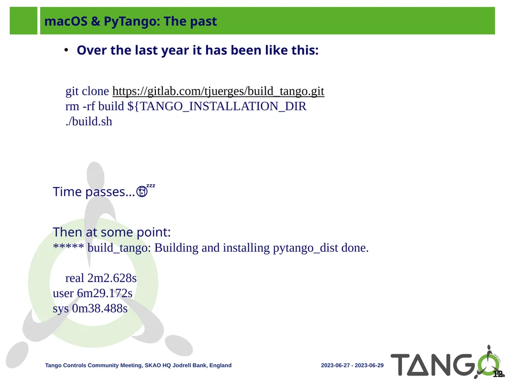 Tango Distribution Outline Tango Source - slide 12 of 18