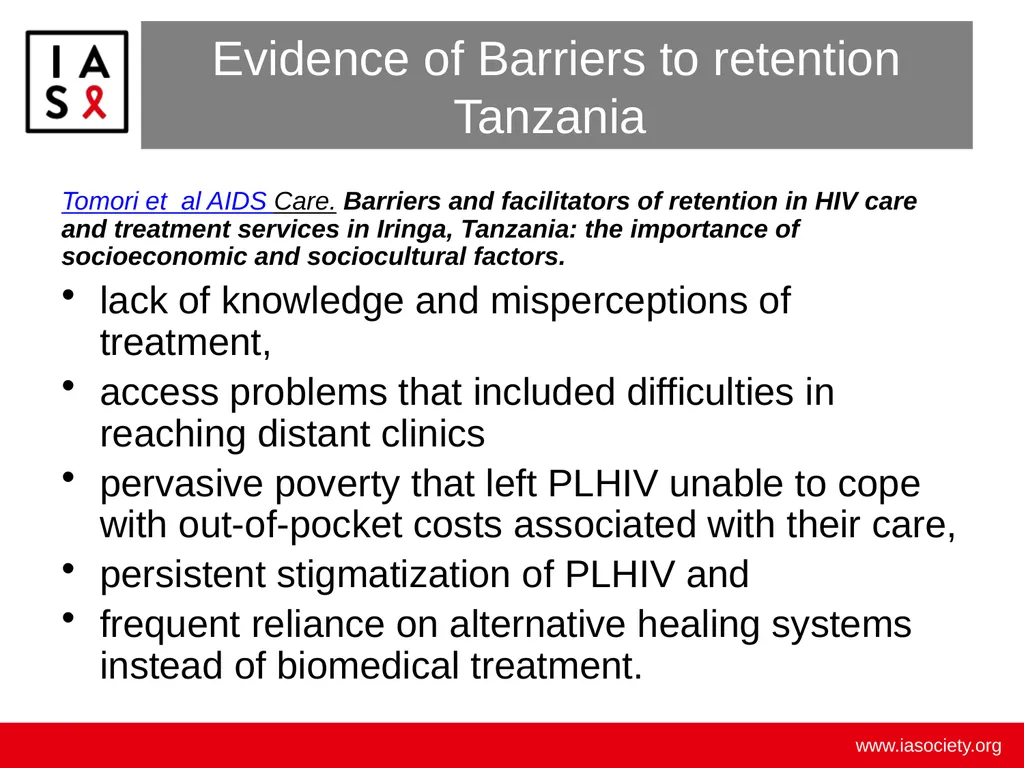 Example Mapping and Challenges Tanzania - slide 7 of 27