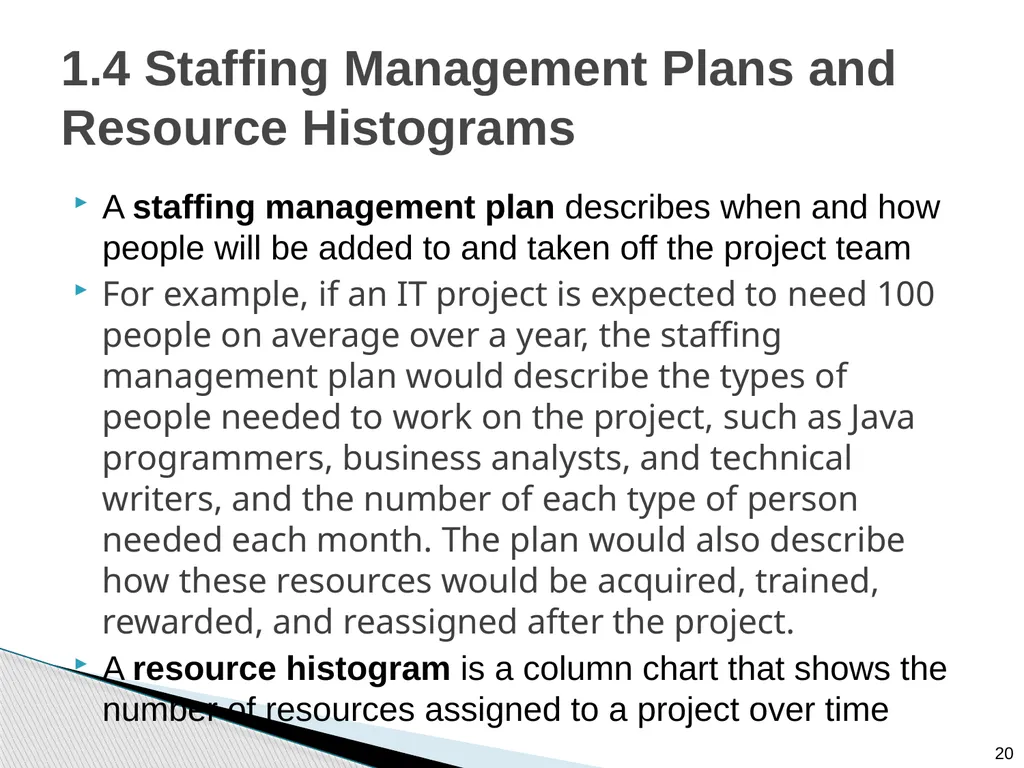 Chapter 9: Project Resource Management Note: See - slide 20 of 41