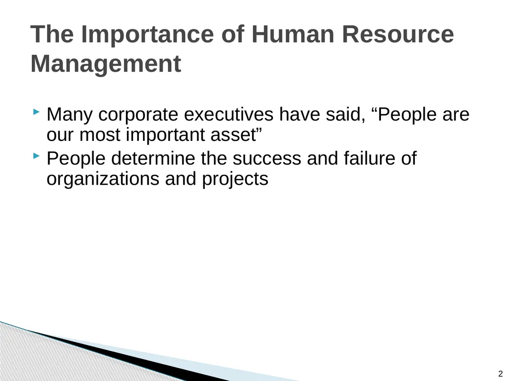 Chapter 9: Project Resource Management Note: See - slide 2 of 41