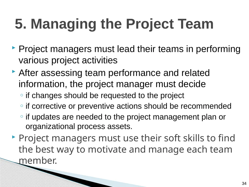 Chapter 9: Project Resource Management Note: See - slide 34 of 41