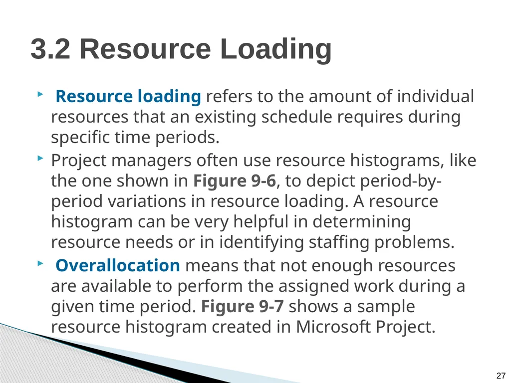 Chapter 9: Project Resource Management Note: See - slide 27 of 41