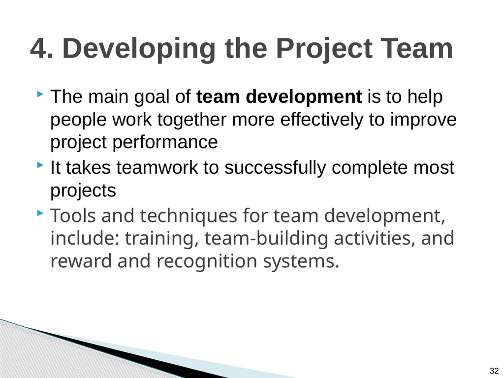 Chapter 9: Project Resource Management Note: See - slide 32 of 41