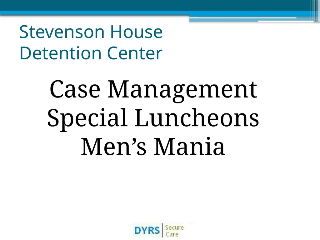 DYRS Systems Improvements Matching Risk and Needs - slide 31 of 44