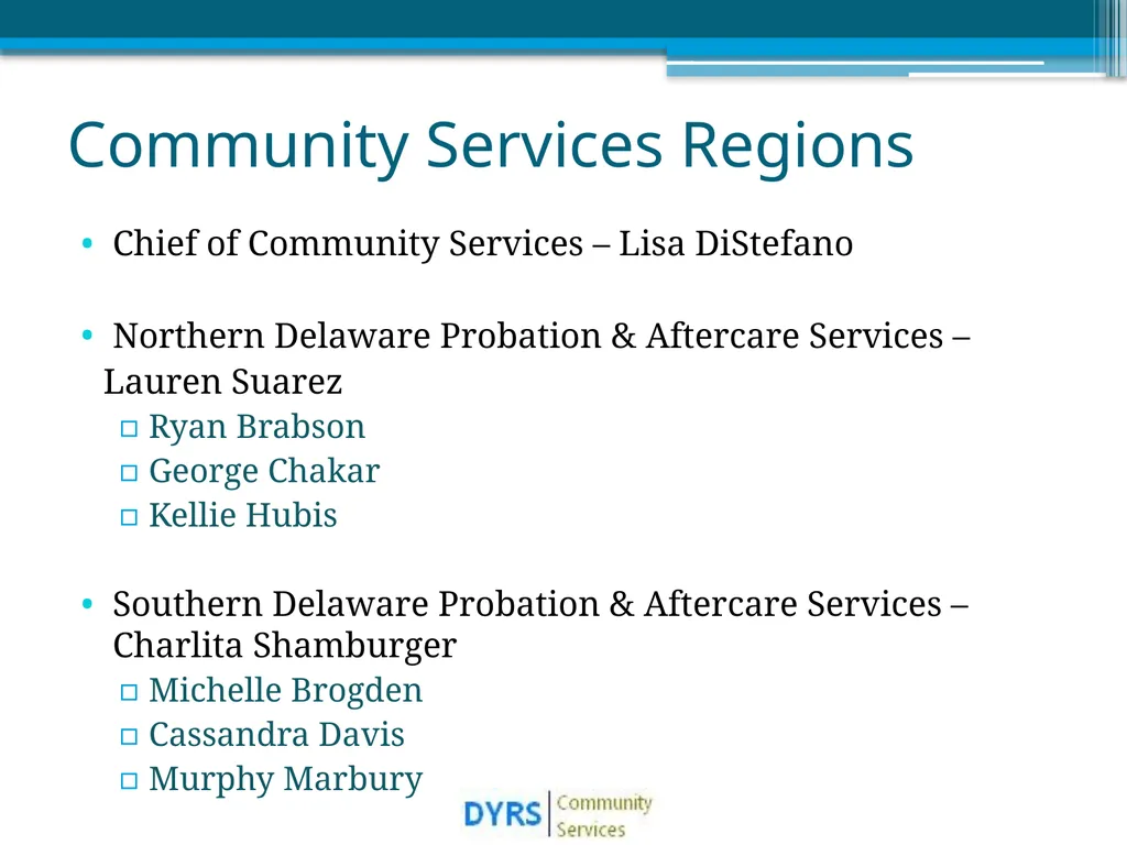 DYRS Systems Improvements Matching Risk and Needs - slide 4 of 44