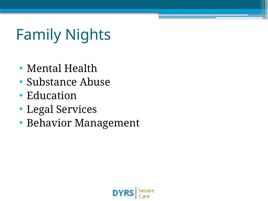 DYRS Systems Improvements Matching Risk and Needs - slide 32 of 44