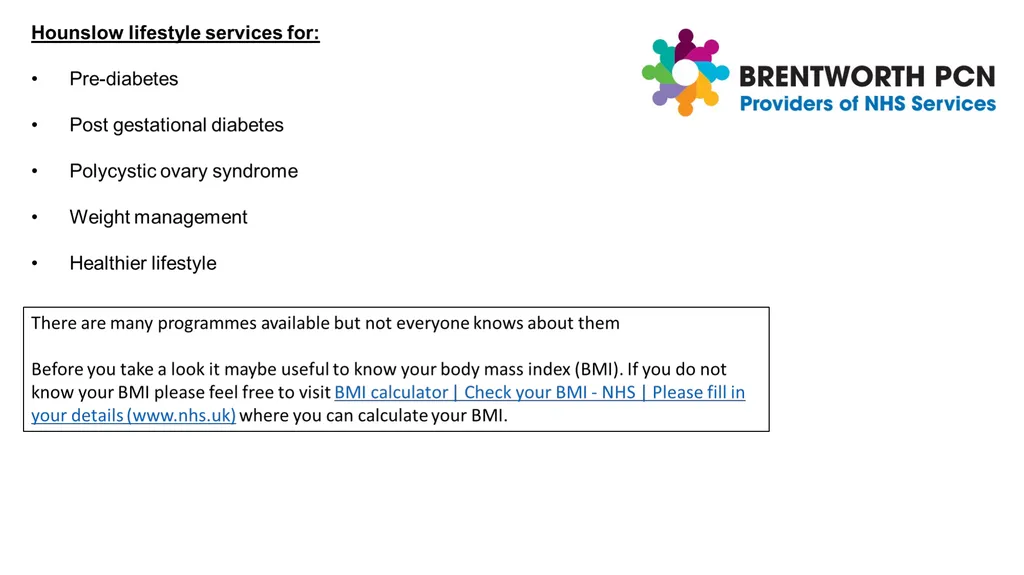 A comprehensive health service dedicated to - slide 1 of 8