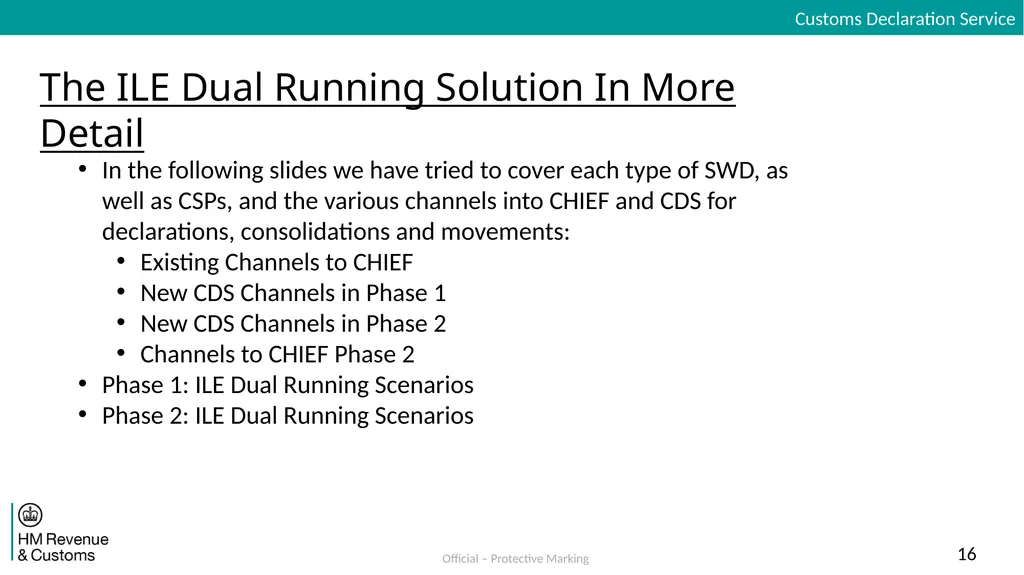 Inventory Linking Exports Dual Running Solution - slide 16 of 30