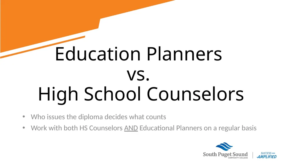 Running Start Parent Information Session Who is - slide 13 of 22