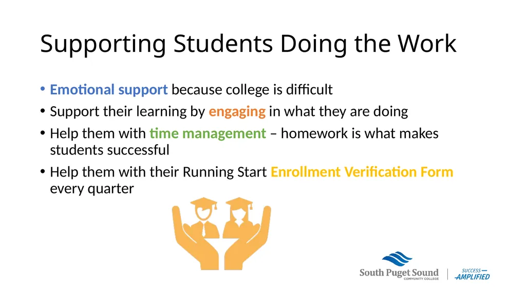 Running Start Parent Information Session Who is - slide 20 of 22