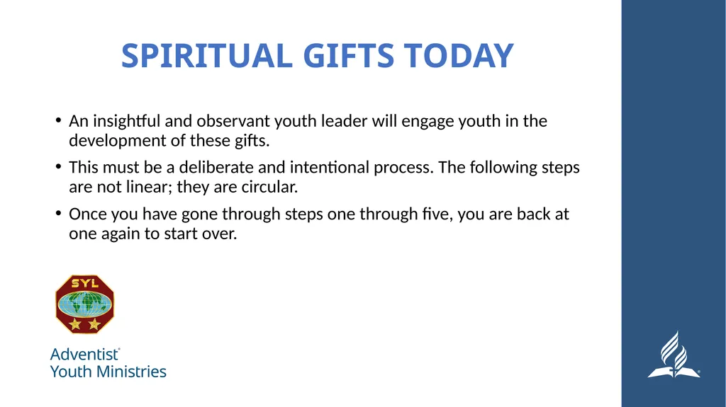 Seminar 8 – Serving Spiritual Giftedness and - slide 10 of 19