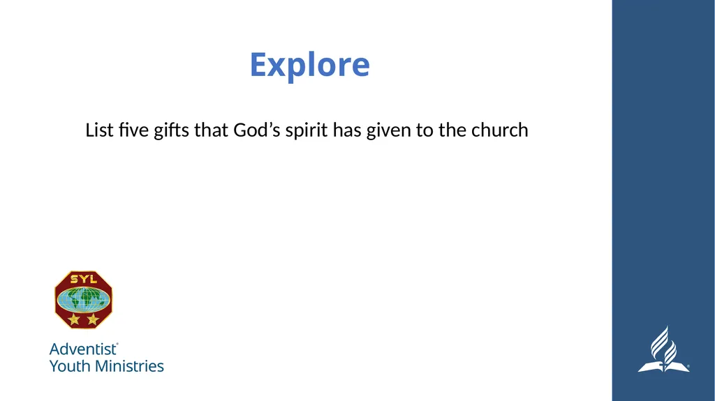Seminar 8 – Serving Spiritual Giftedness and - slide 7 of 19
