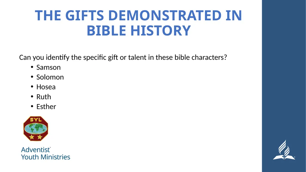 Seminar 8 – Serving Spiritual Giftedness and - slide 8 of 19