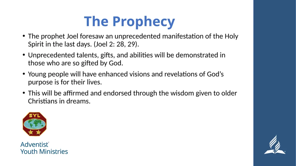 Seminar 8 – Serving Spiritual Giftedness and - slide 5 of 19