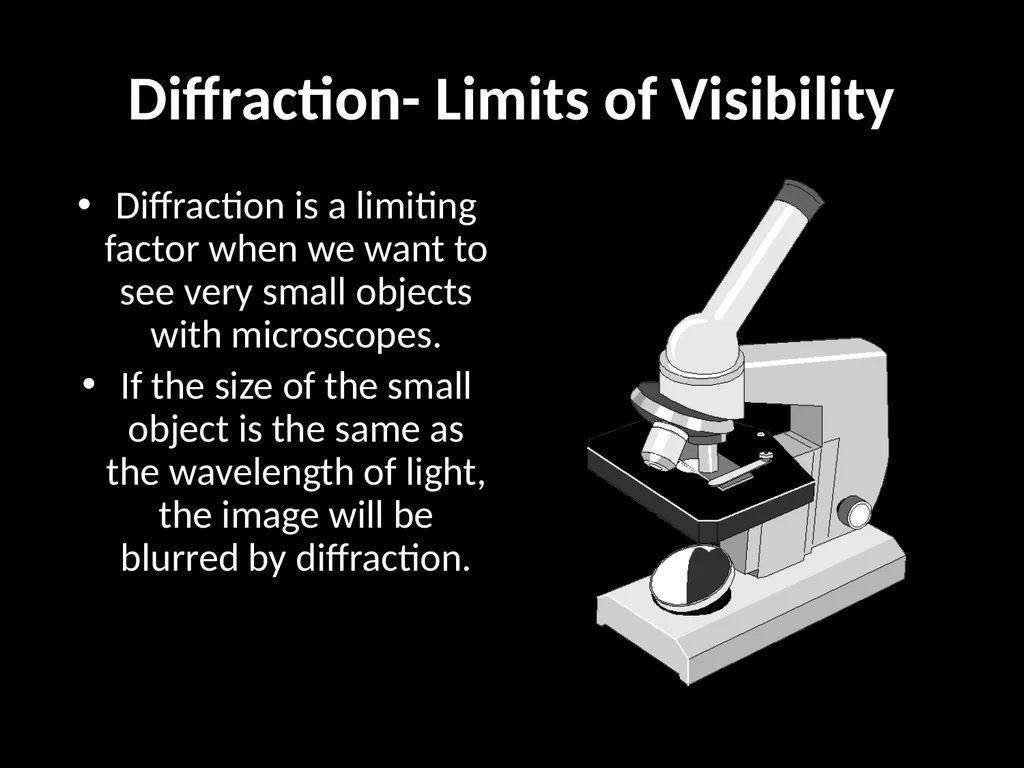Diffraction and Interference Physics 2212 Light - slide 7 of 19