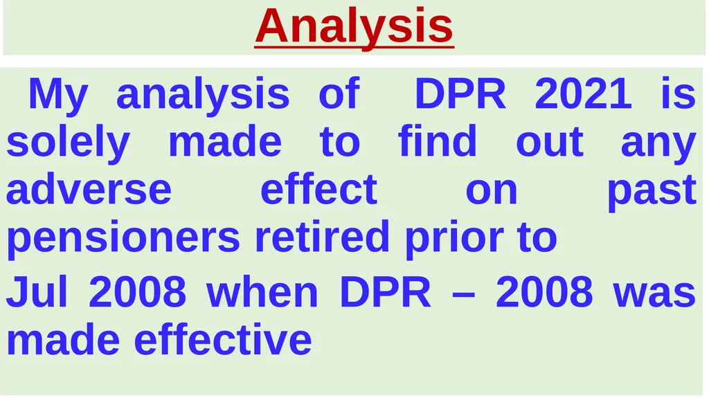 DEFENCE PENSION REGULATIONS(DPR) - 2021 PROPOSED - slide 5 of 50
