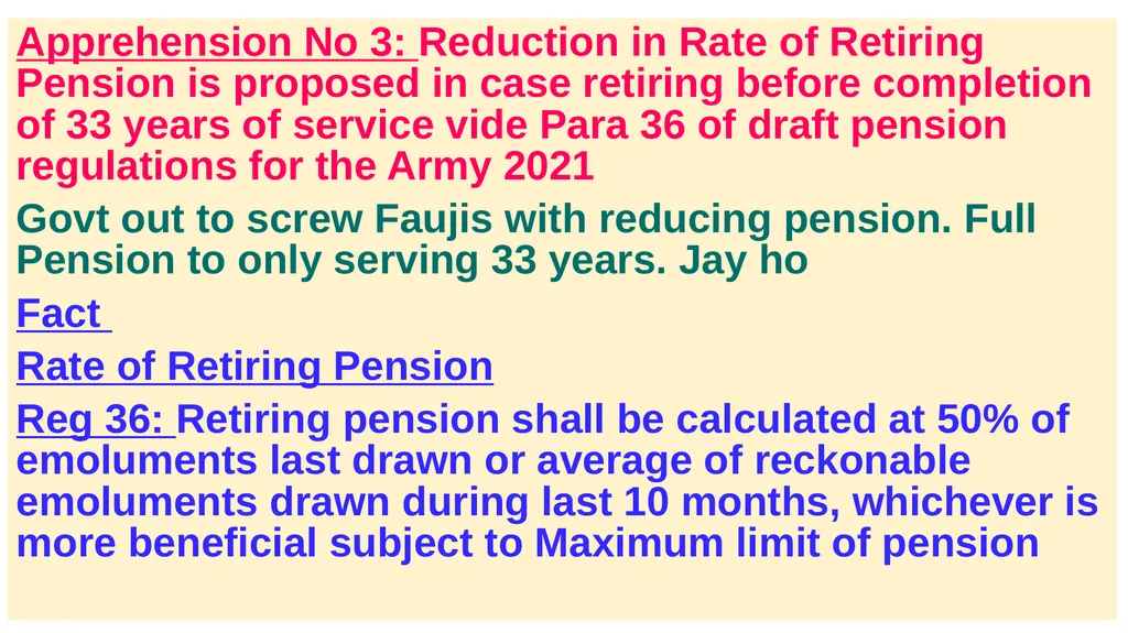 DEFENCE PENSION REGULATIONS(DPR) - 2021 PROPOSED - slide 47 of 50