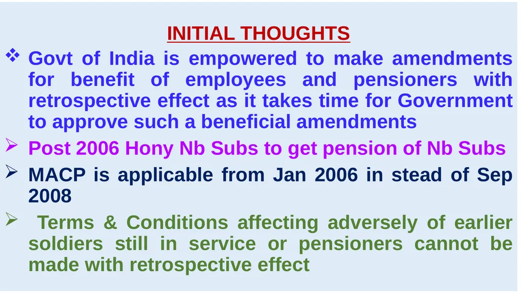 DEFENCE PENSION REGULATIONS(DPR) - 2021 PROPOSED - slide 2 of 50