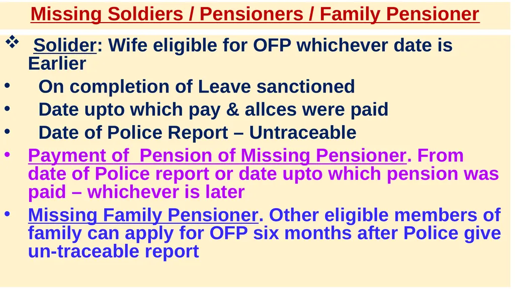 DEFENCE PENSION REGULATIONS(DPR) - 2021 PROPOSED - slide 20 of 50