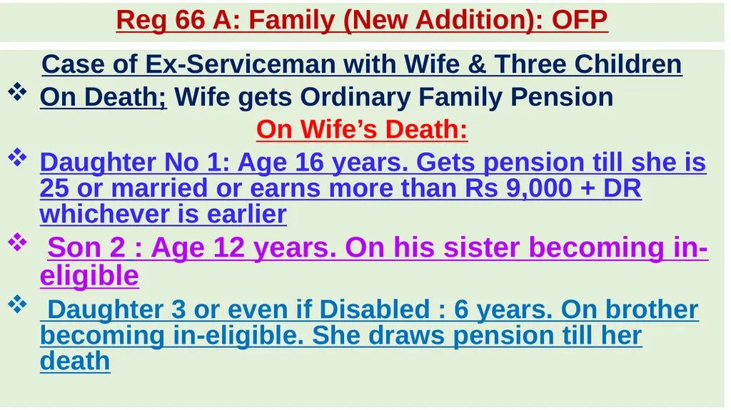 DEFENCE PENSION REGULATIONS(DPR) - 2021 PROPOSED - slide 17 of 50