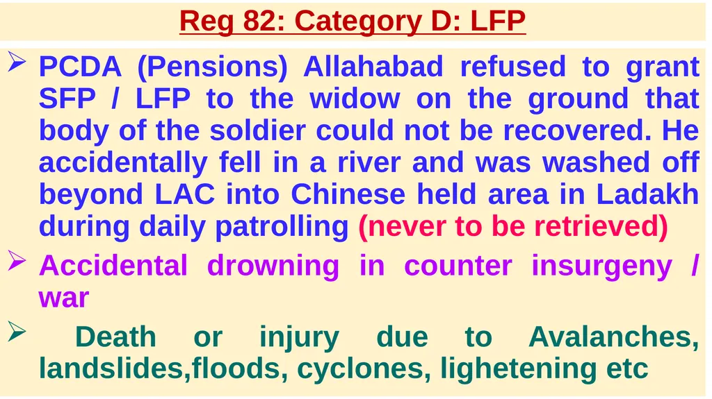 DEFENCE PENSION REGULATIONS(DPR) - 2021 PROPOSED - slide 24 of 50