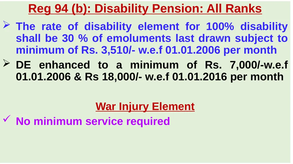 DEFENCE PENSION REGULATIONS(DPR) - 2021 PROPOSED - slide 30 of 50