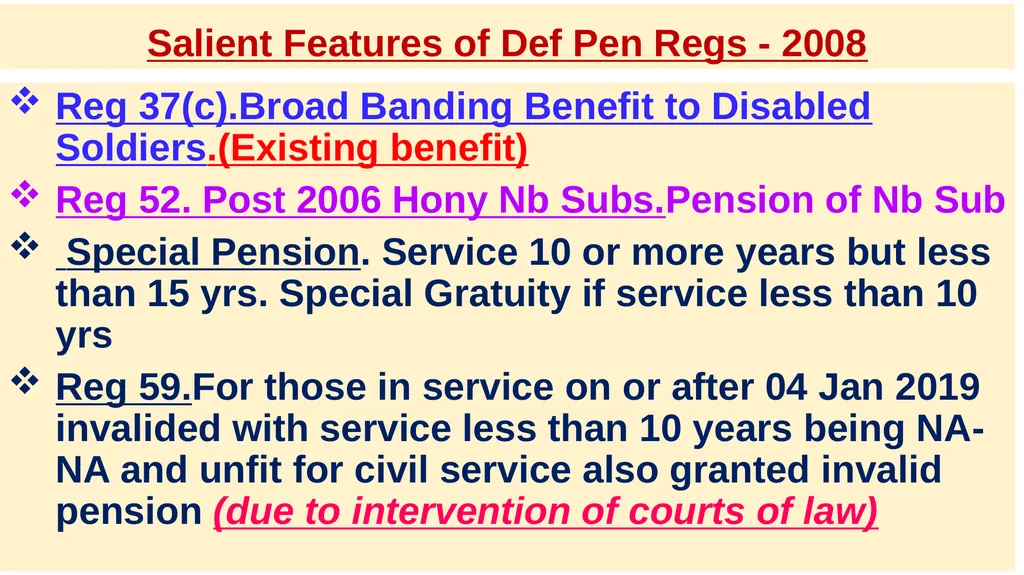 DEFENCE PENSION REGULATIONS(DPR) - 2021 PROPOSED - slide 11 of 50