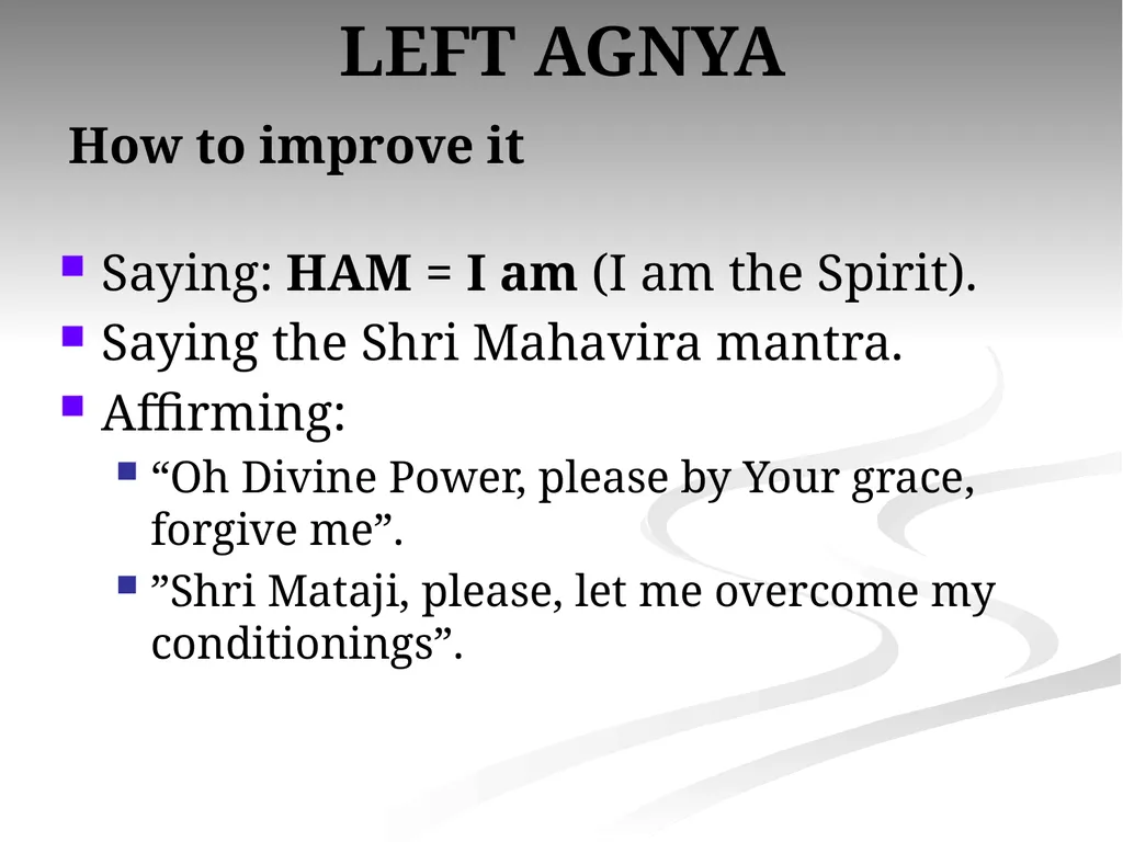 AGNYA CORRESPONDENCES Number of petals: Two. Star: - slide 23 of 25
