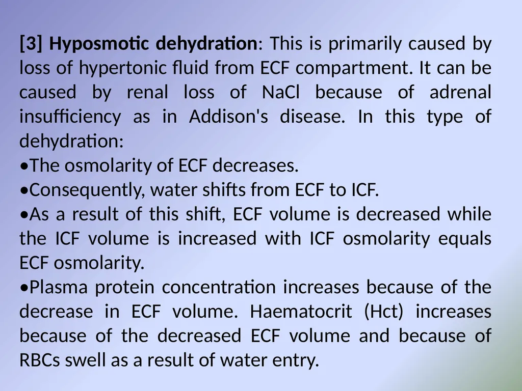 Body fluids Body composition:- In the average - slide 33 of 37