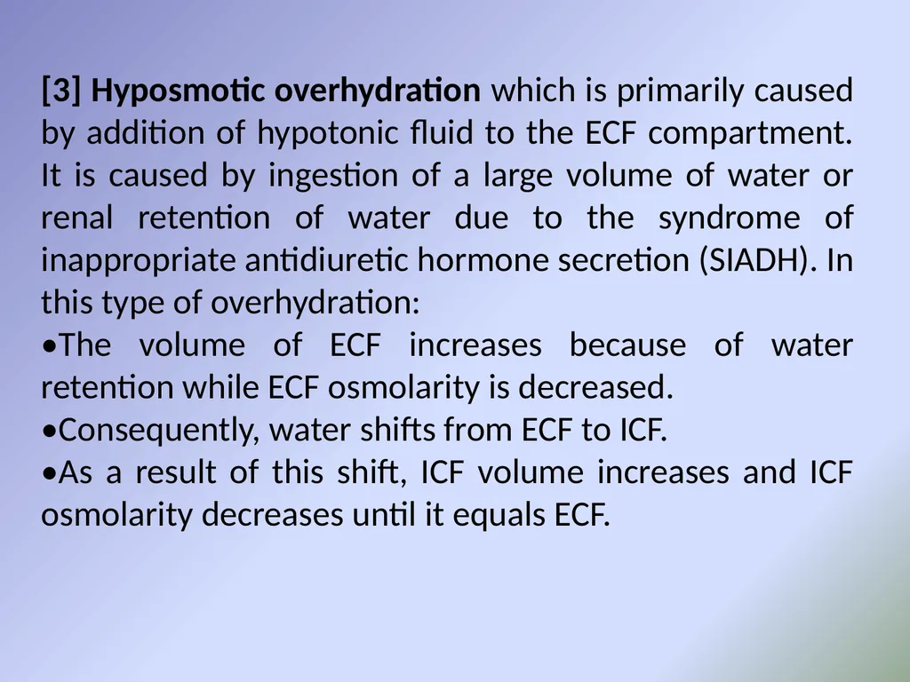 Body fluids Body composition:- In the average - slide 36 of 37