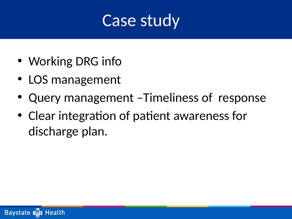 Working DRG Value and Benefits to share with - slide 12 of 14