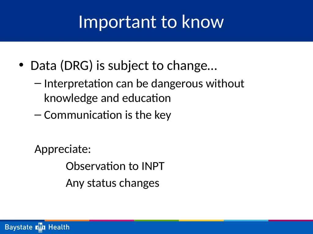 Working DRG Value and Benefits to share with - slide 10 of 14