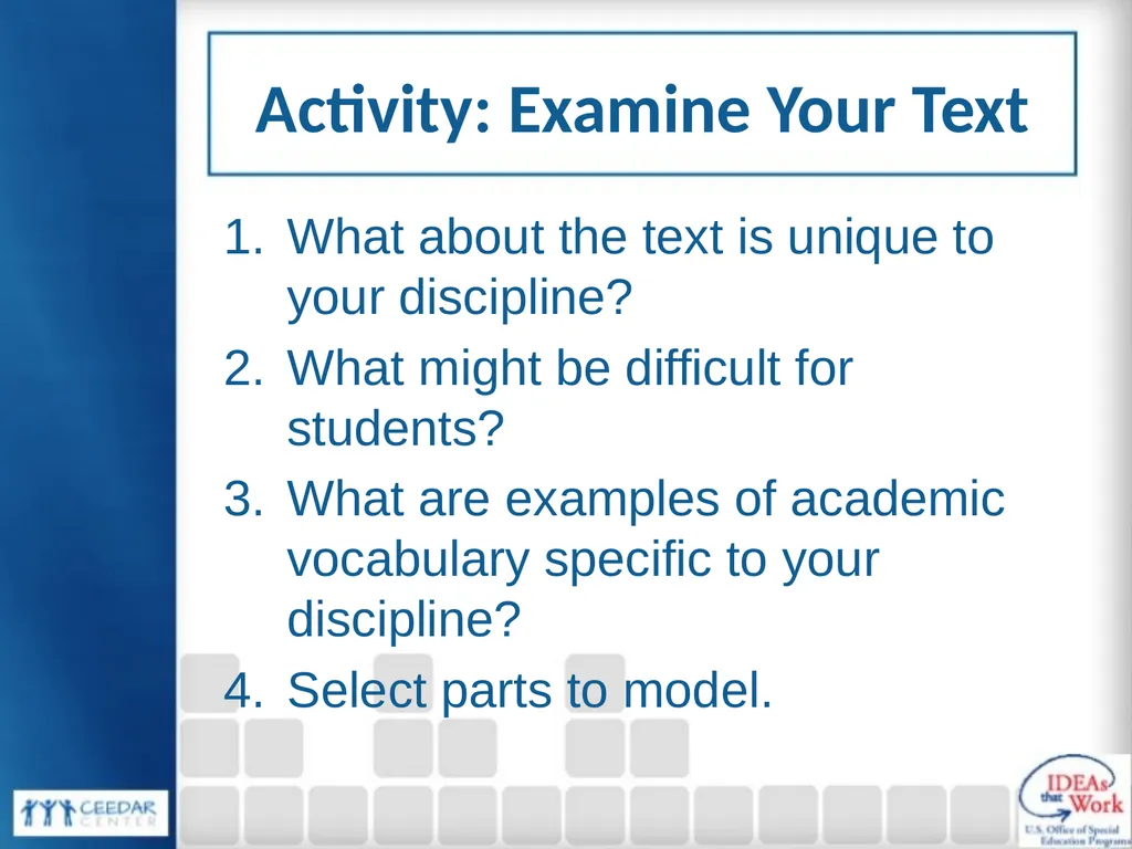Collaboration for Effective Educator Development, - slide 16 of 63