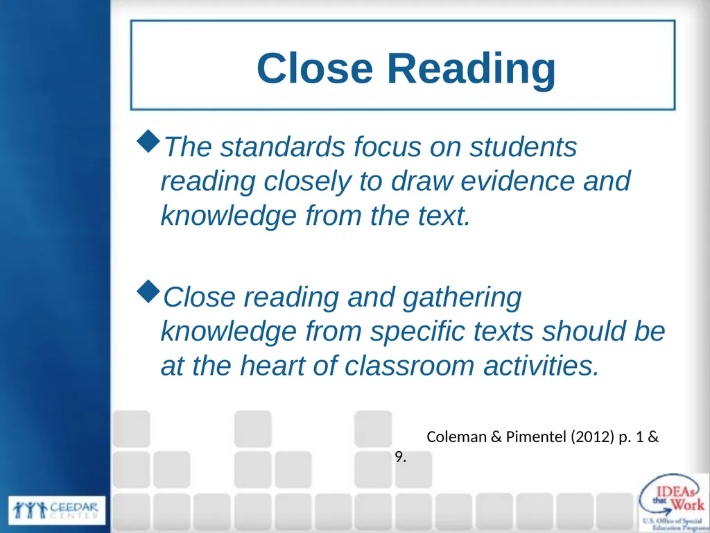 Collaboration for Effective Educator Development, - slide 29 of 63