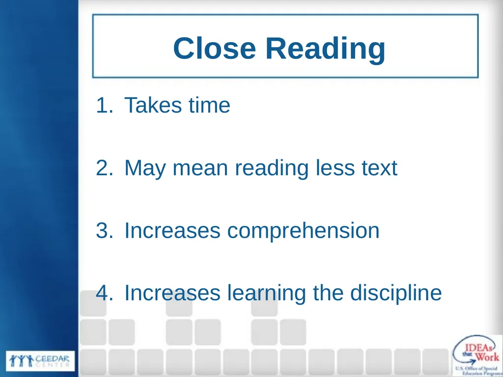 Collaboration for Effective Educator Development, - slide 33 of 63