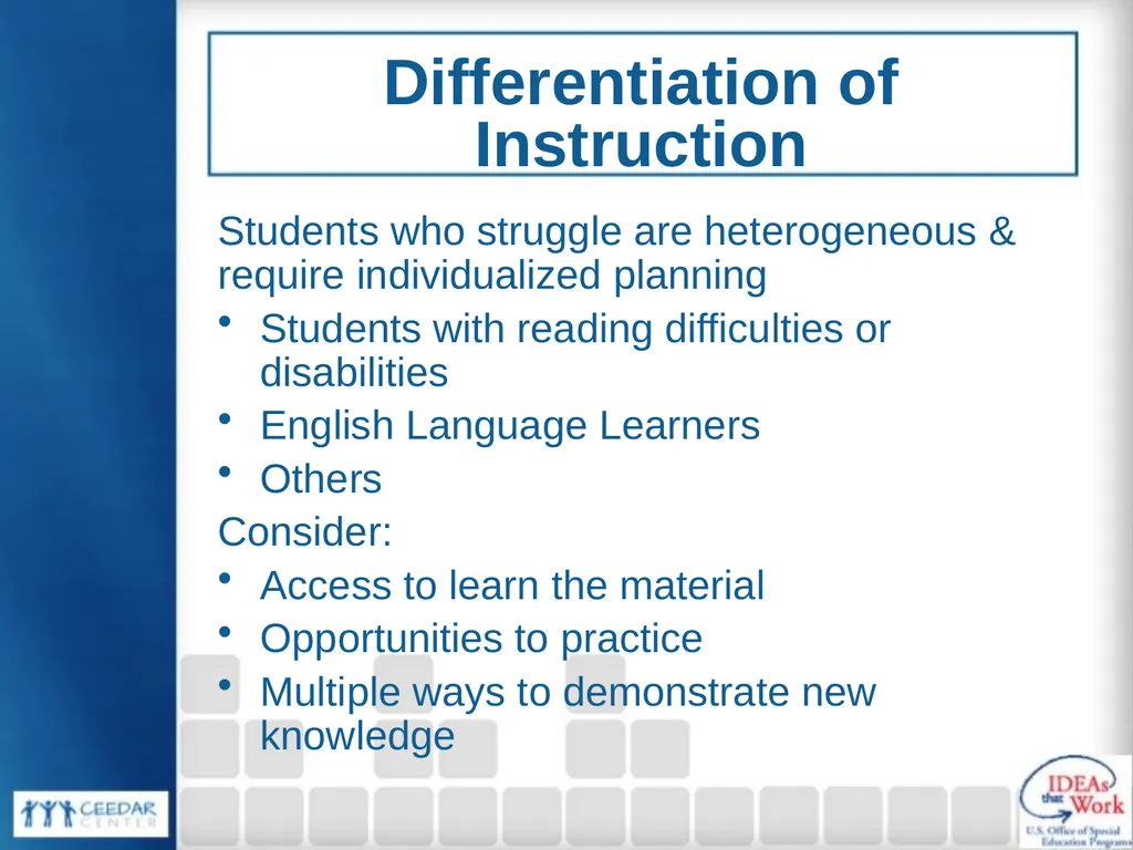 Collaboration for Effective Educator Development, - slide 52 of 63