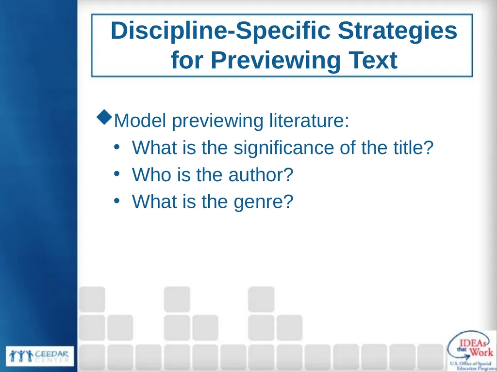 Collaboration for Effective Educator Development, - slide 34 of 63