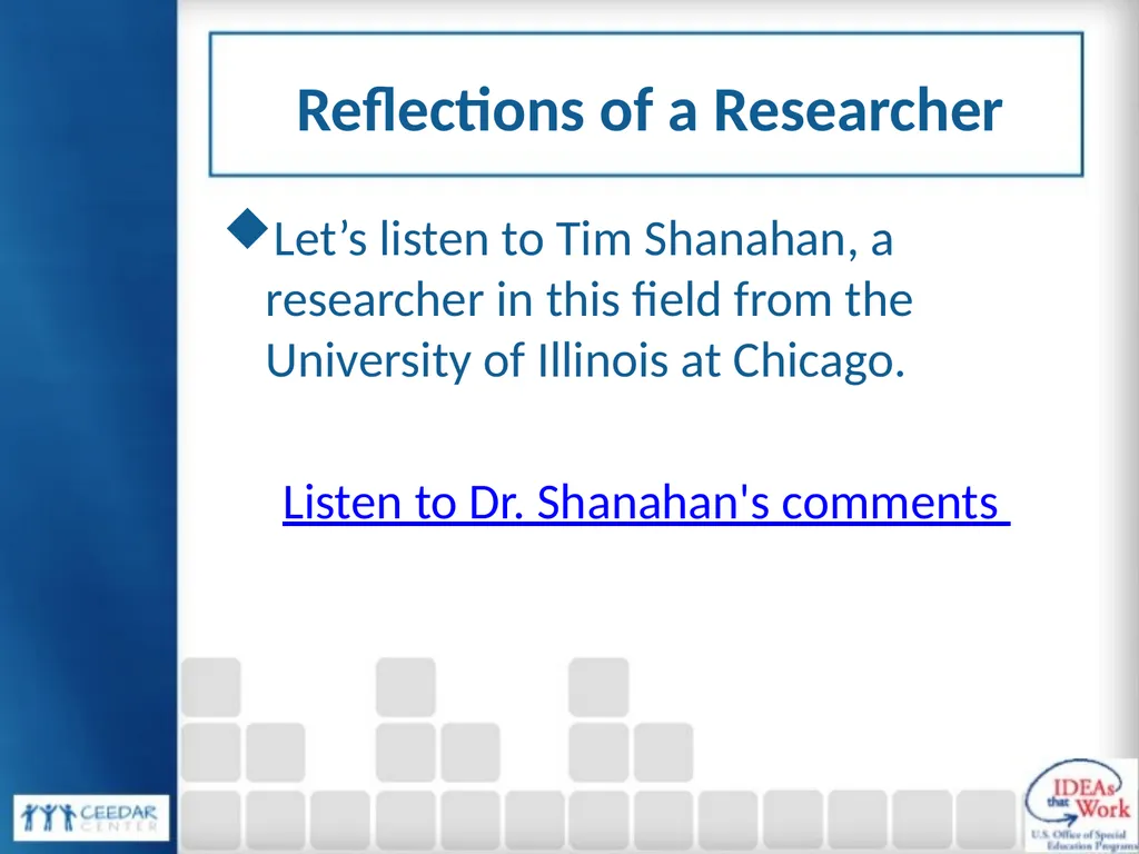 Collaboration for Effective Educator Development, - slide 23 of 63